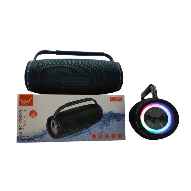 Caixa de Som Bluetooth Portátil 5W BASS - À Prova D'Água