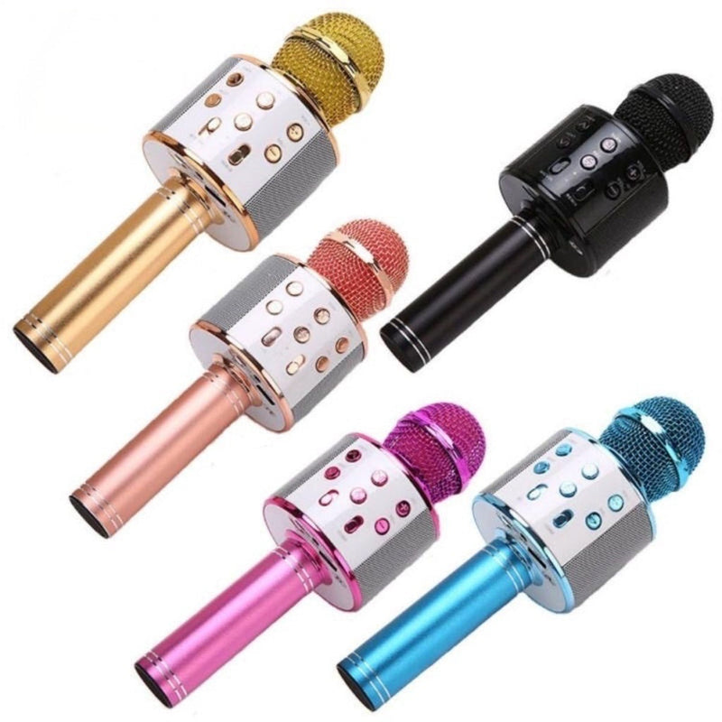 Microfone Bluetooth Karaokê WS-858