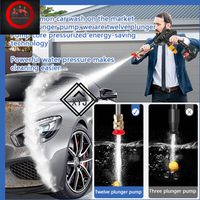 Lavadora de Alta Pressão Portátil Profissional Sem Fio – Recarregável