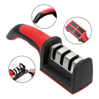 Afiador e Amolador de Facas e Tesouras Profissional 4 em 1