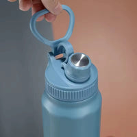 Garrafa Térmica Esportiva Inox 800ml – Água Gelada por até 12h!