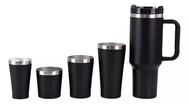 Kit de Copos Térmicos 5 x1 - Transforme Momentos em Experiências Únicas