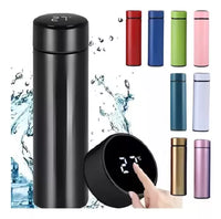 Garrafa Térmica de Inox com Termômetro Digital