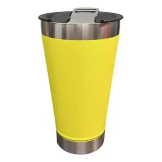 KIT com 20 Copos Térmicos 473ml com Tampa + Abridor – Cerveja Gelada Sempre com Você!