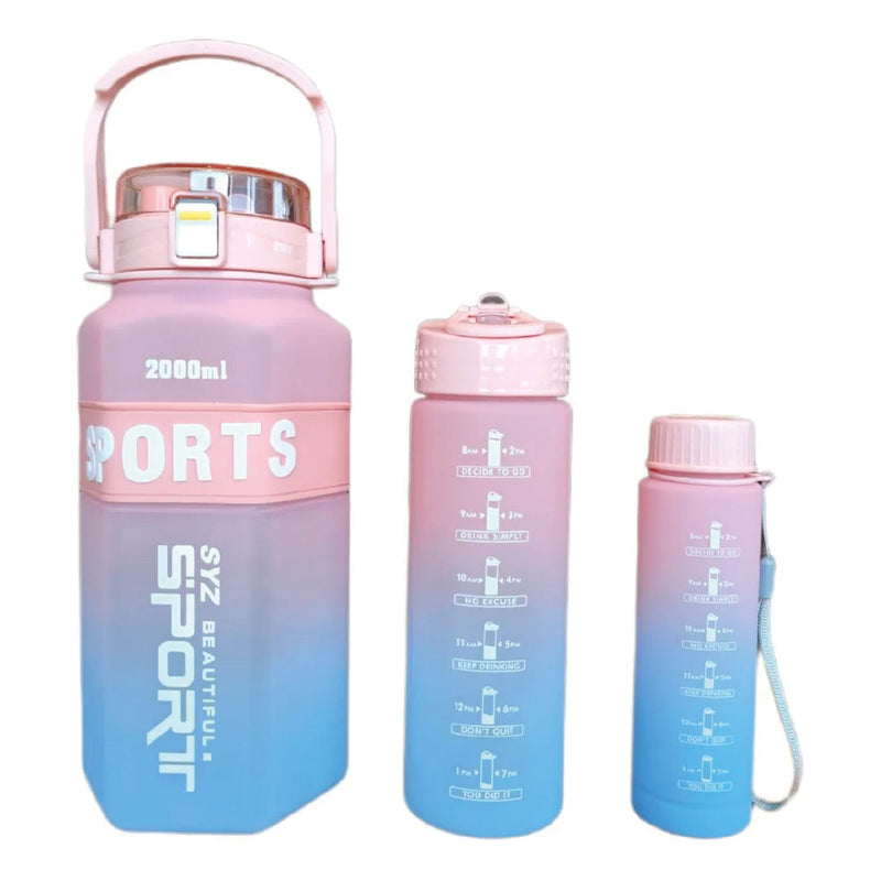 Kit Squeeze Motivacional: Hidrate-se com Estilo e Praticidade