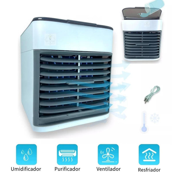 ❄️ Mini Ar-Condicionado Portátil para Quarto