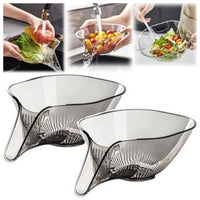 Cesto Coador Multifunções – Praticidade, Estilo e Higiene na Sua Cozinha! 🥗💧