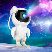 Lâmpada de Projeção de Espaço Astronauta 🌌👩‍🚀