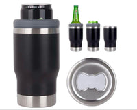 Copo termico com abridor e tampa, Copo termico para cerveja chopp bebidas gelada e quente copo multi uso