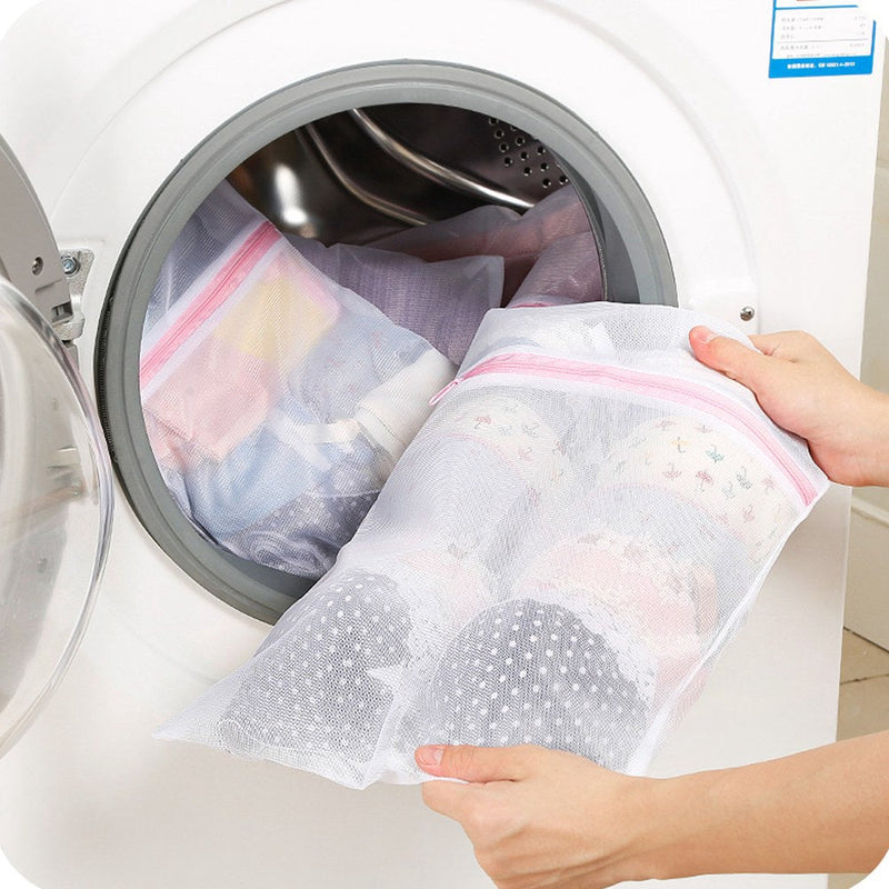 KIT com 4 Sacos Lava Fácil – Proteção Inteligente para Suas Roupas Delicadas!