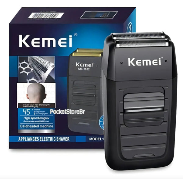 Barbeador Kemei Km-1102