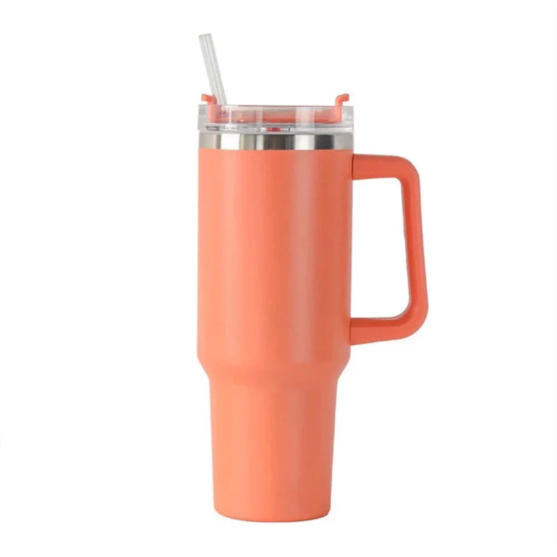 Garrafa Térmica de Inox 1200ml com Canudo – Alta Performance Térmica e Estilo