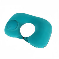 ✈️💤 Travesseiro de Viagem Inflável em U – Conforto Inteligente em Qualquer Destino!