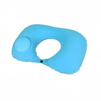 ✈️💤 Travesseiro de Viagem Inflável em U – Conforto Inteligente em Qualquer Destino!